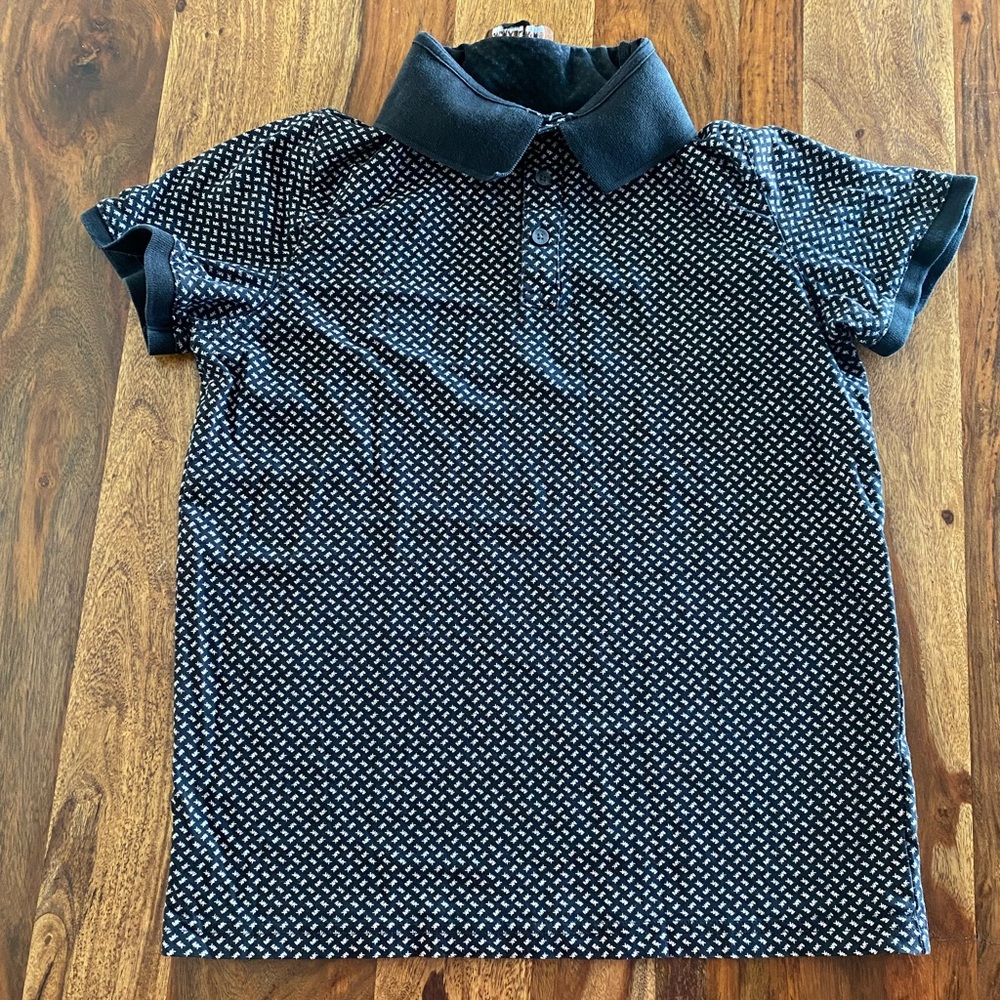 Michael Kors Boys Black Polo